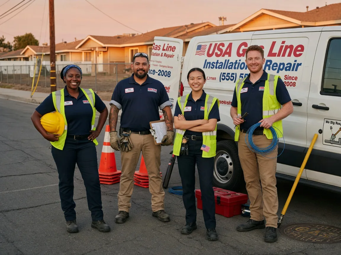 Gas Line Installation company in Pinetops, NC
